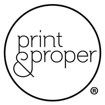 Print and Proper logo