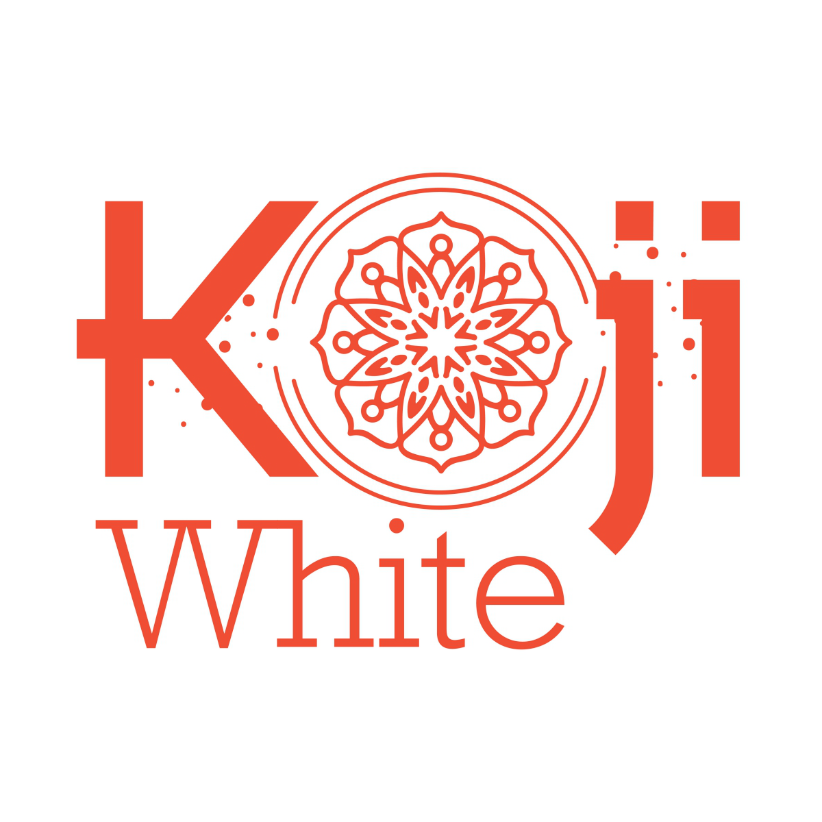 Koji white logo